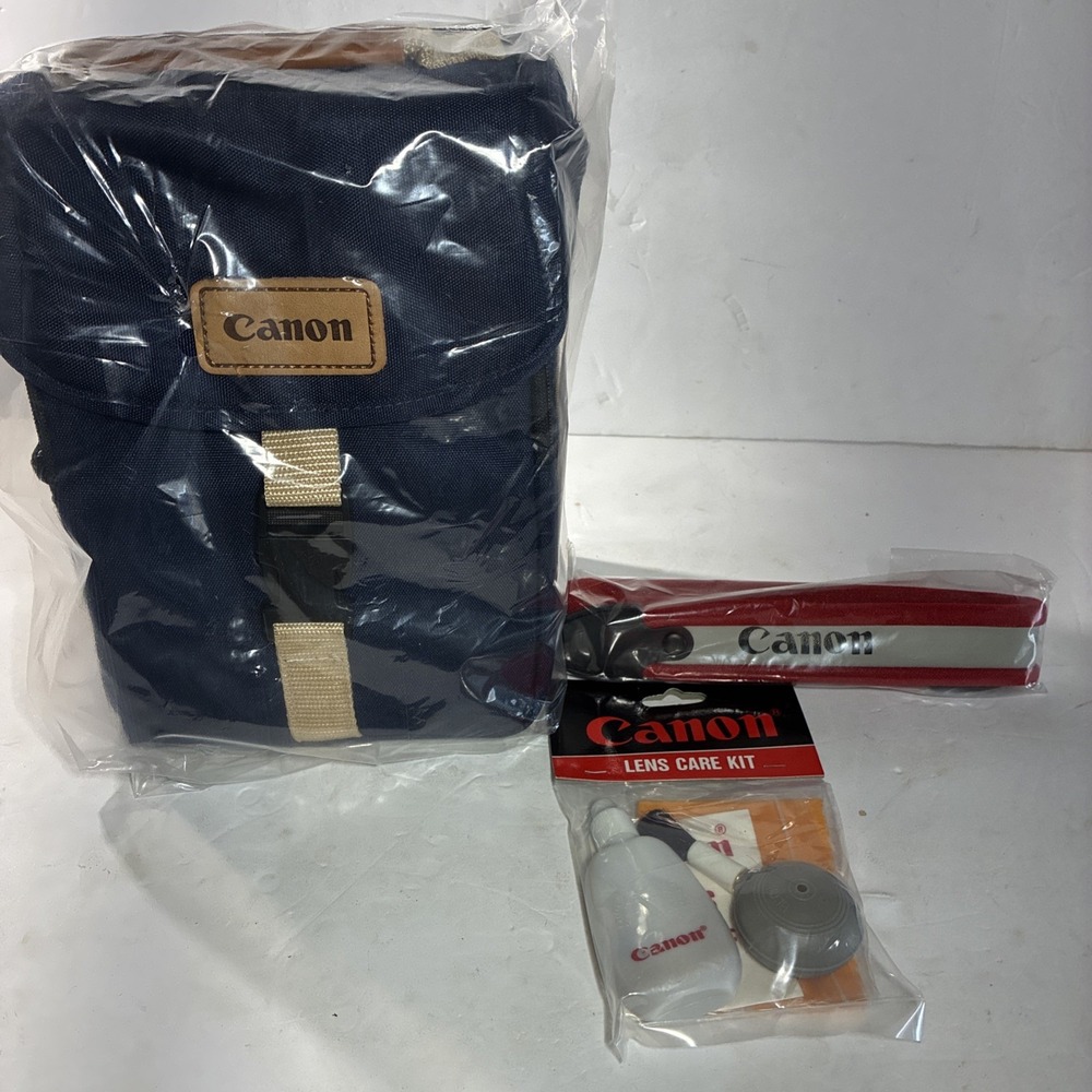 Canon Gadget Bag 1300 NA Navy Blue/ Lens Kit/Strap